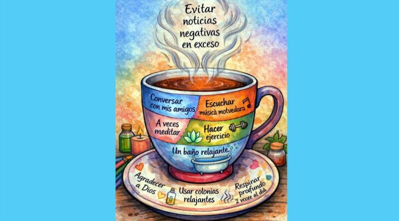 Actividad de arteterapia: «La taza de té y el bienestar emocional»