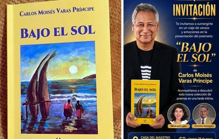 Carlos Varas presenta su libro «Bajo el sol» en la Casa del Maestro