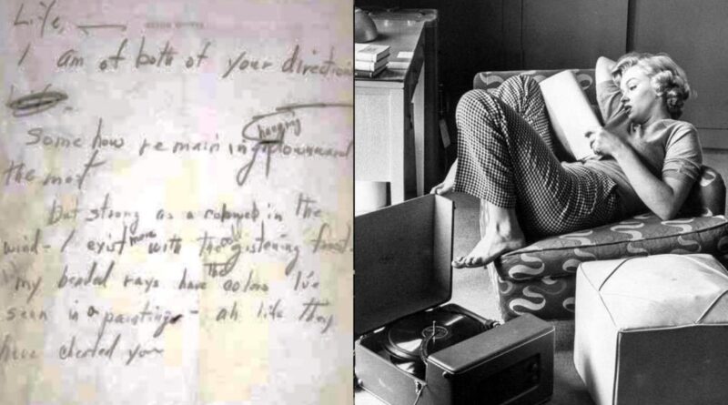 Marilyn Monroe: «Lo único que deseo es morir…»