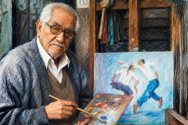 Óscar Allain, maestro de la pintura peruana / Nivardo Córdova Salinas