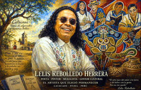 Lelis Rebolledo Herrera (1959–2026): el artista que eligió permanecer