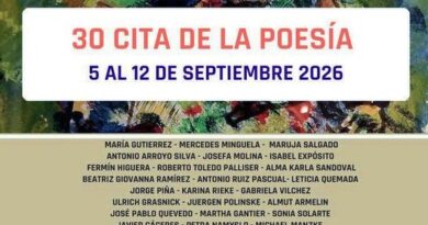 30º Cita de la Poesía de Berlín se realizará del 5 al 12 de septiembre de 2026