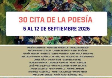 30º Cita de la Poesía de Berlín se realizará del 5 al 12 de septiembre de 2026