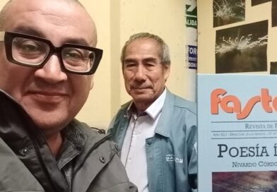 Revista «Fastos» publica el libro»Poesía ínfima» de Nivardo Córdova Salinas
