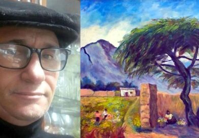 Gilmer Mariano Gil Iparraguirre expone sus pinturas en la 1º Expo Arte en Trujillo