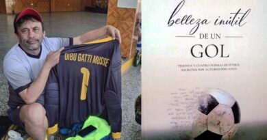 Incluyen poema de Ricardo Musse en libro «La belleza inútil de un gol»