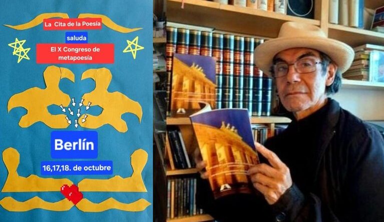 José Pablo Quevedo participará en X Congreso de Metapoesía en Berlín