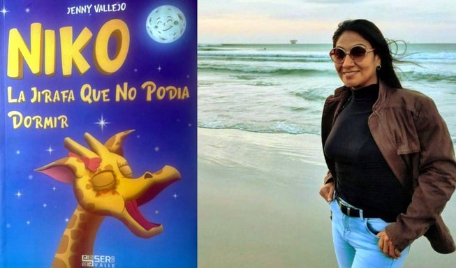 Jenny Vallejo y «Niko, la jirafa que no podía dormir»