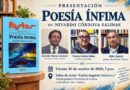 Presentarán el libro «Poesía ínfima» en la Municipalidad Provincial de Sullana